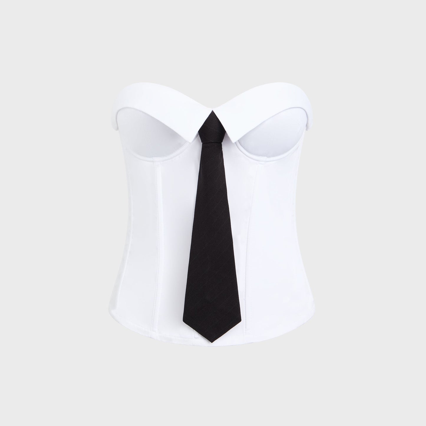 GUIZIO Chrys Corset - White